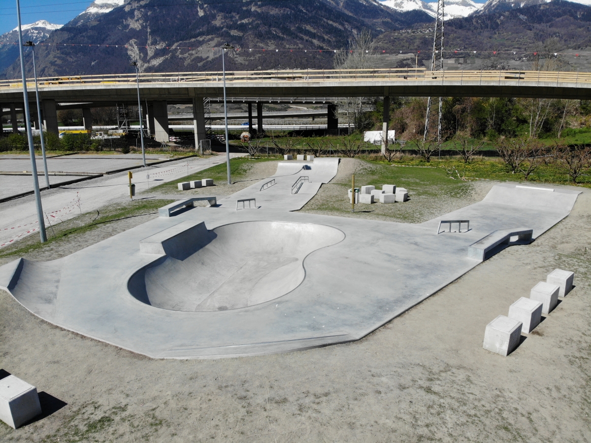 CH Riddes – Beton Skatepark