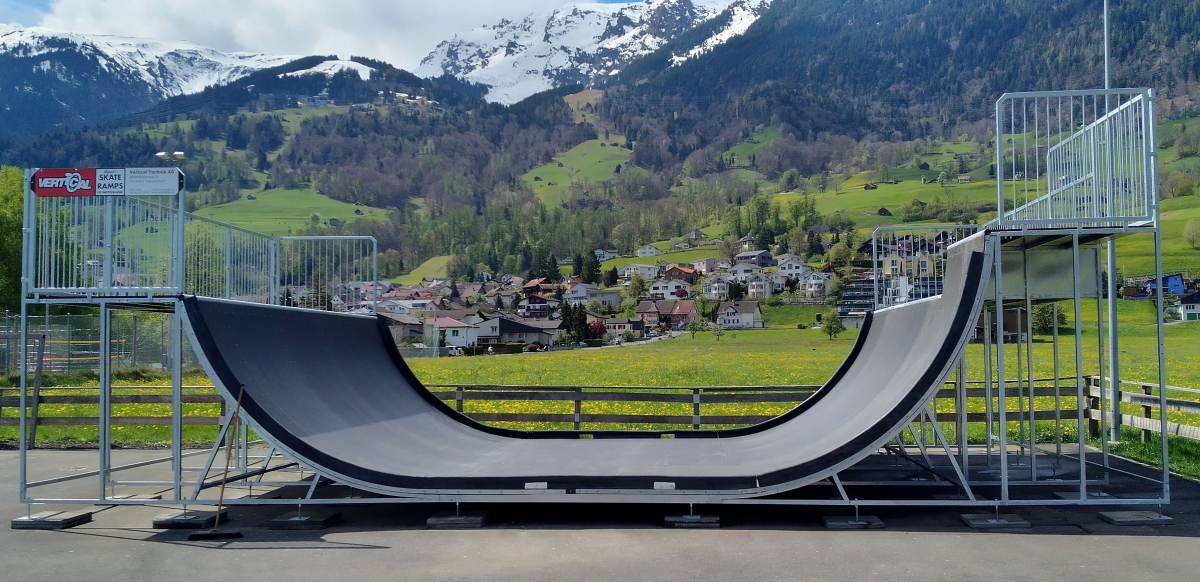 CH Wangs - Neue Minirampe im Sarganserland