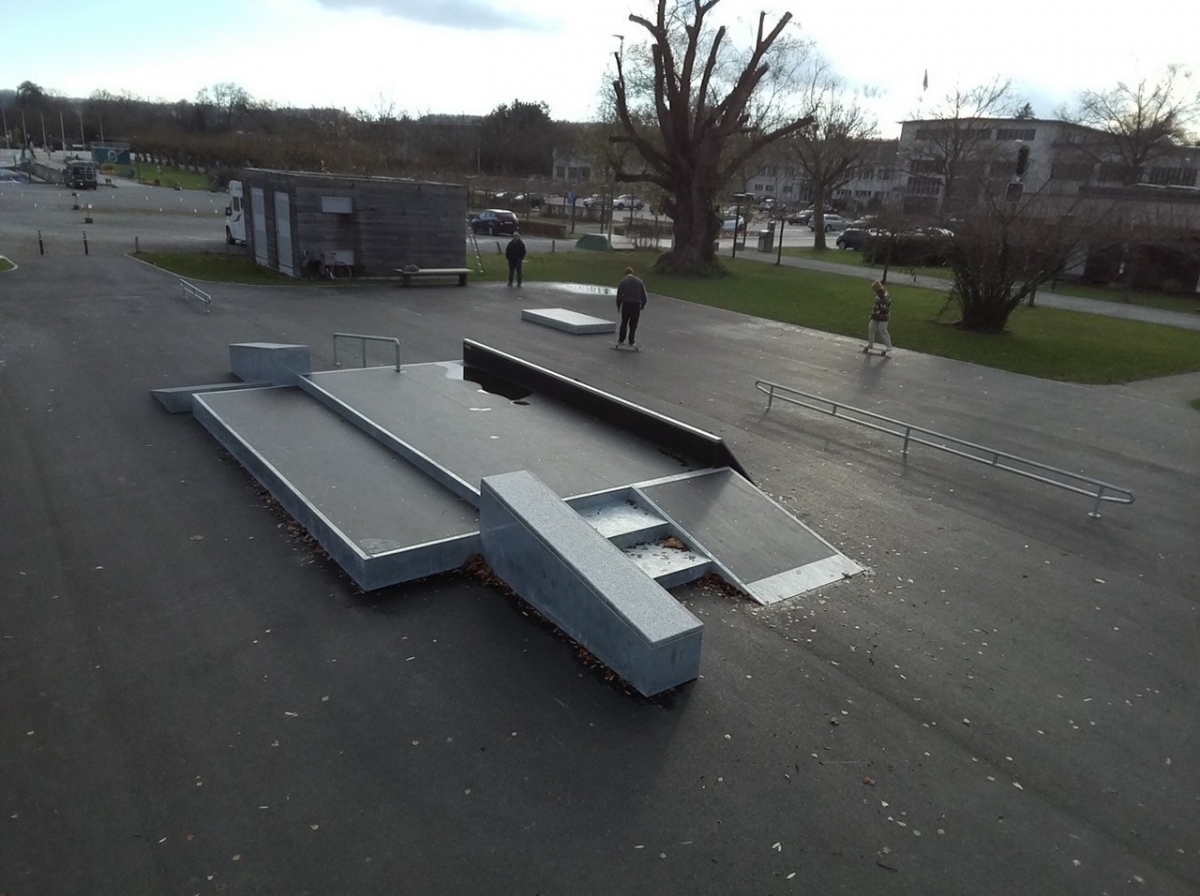 CH Kreuzlingen - Kreuzlingen erstellt einen Skatepark mit viel Platz