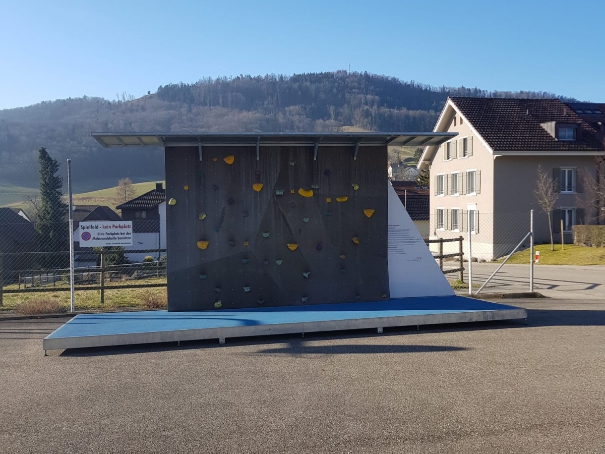 CH Känerkinden - Mobile Boulderwand
