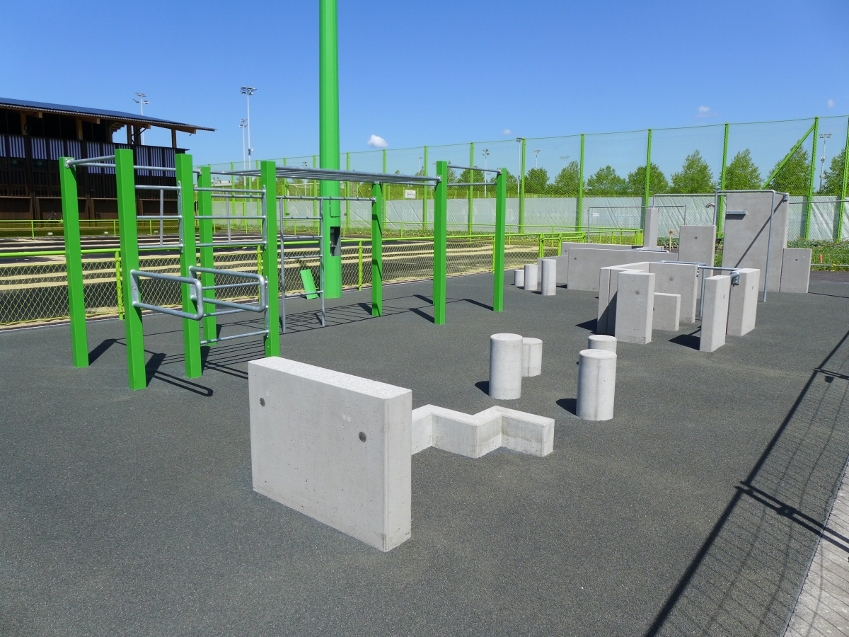 CH Dübendorf - Street Workout und Parkour für das Sportzentrum Heerenschürli